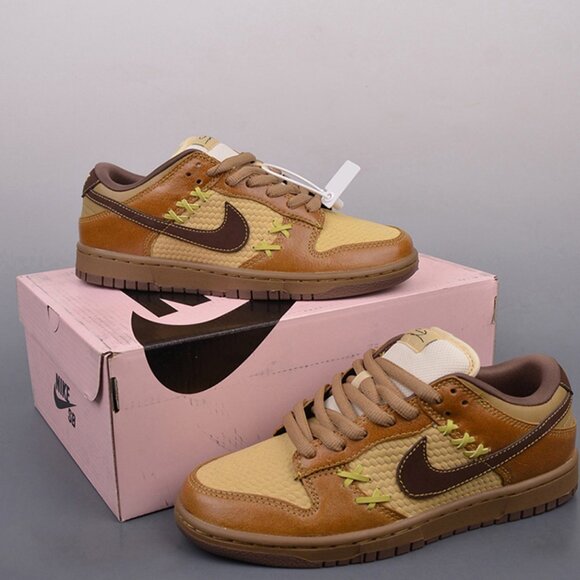 Nike Air Force 1 Low Sack Brown - Picture 1 of 9